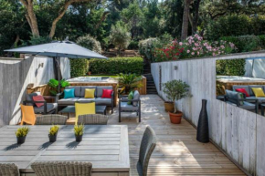 Coquette villa with jacuzzi beach on foot